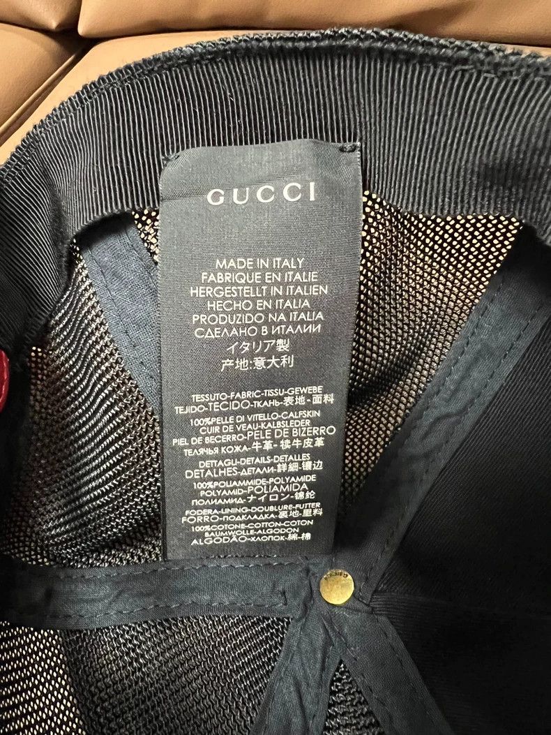 Gucci Gucci Men's and women's baseball caps fashion trend red hat Size ONE SIZE - 4 Thumbnail
