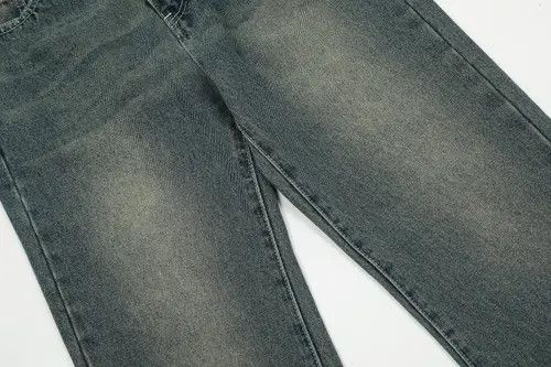 VIBE Street casual solid color distressed flared casual jeans Size US 32 / EU 48 - 7 Thumbnail