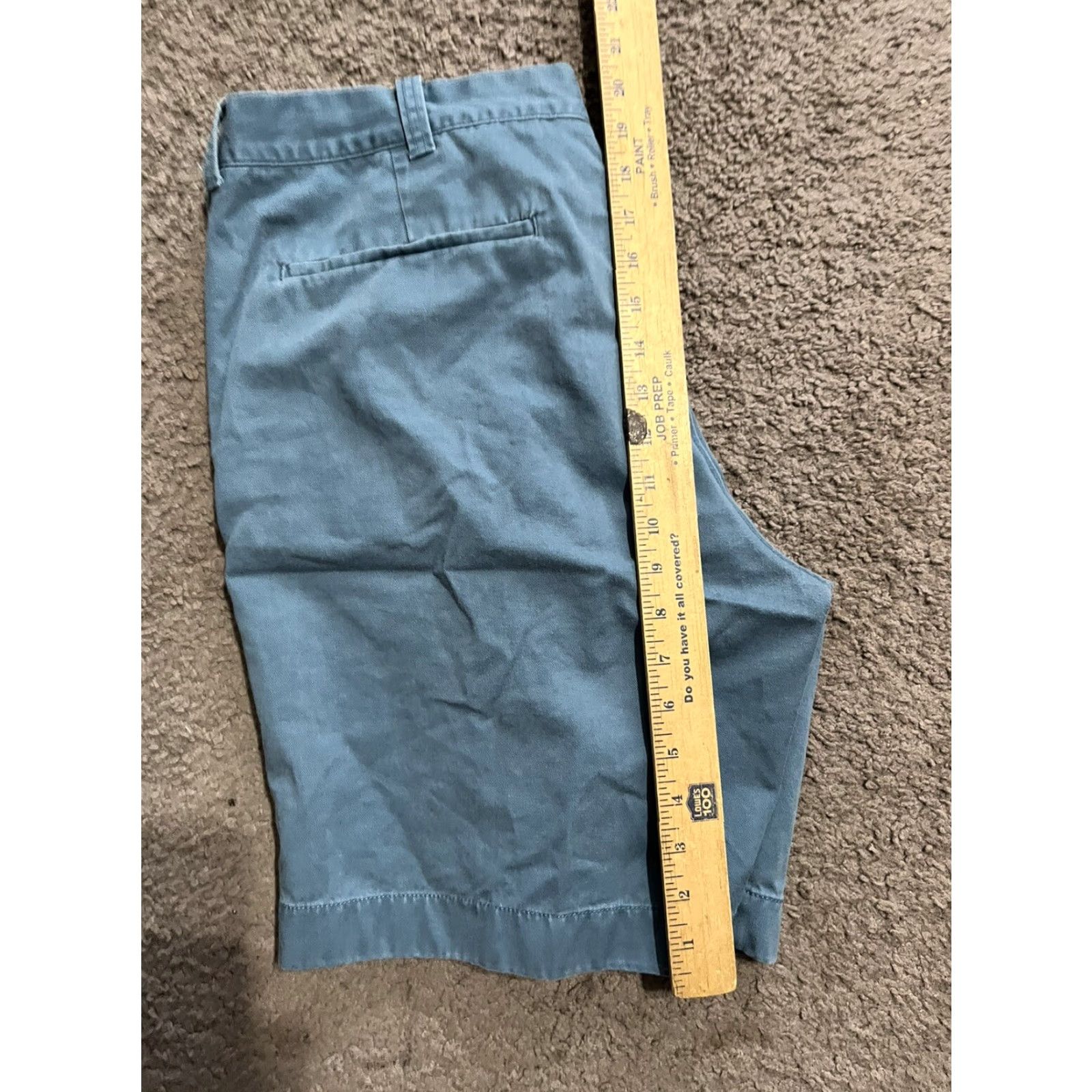 J.Crew J. Crew Shorts Men 36 Blue Flat Front Nantucket Chino Cotton Twill Bermuda 90454 Secure Zip Pocket 8.75 Inseam Regular Mens Clothing Size US 36 / EU 52 - 5 Thumbnail