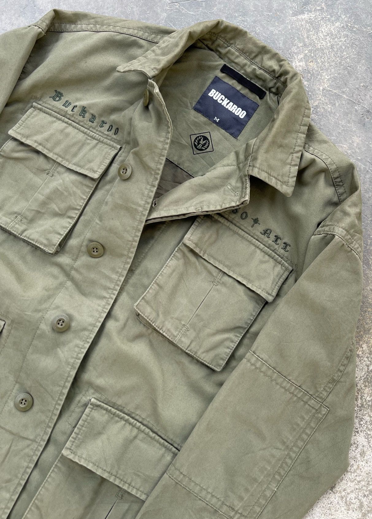 BUCKAROO 🔥BUCKAROO EMBROIDERED LOGO M65 FIELD JACKET Size US M / EU 48-50 / 2 - 9 Thumbnail