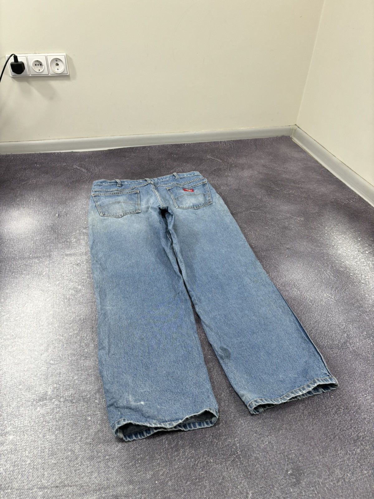 Dickies Vintage Dickies Faded Light Blue Y2K American Denim Jeans Size US 34 / EU 50 - 4 Thumbnail