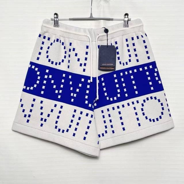 Louis Vuitton Louis Vuitton SS23 Blue Wool Knit Shorts Size 36" / US 14 / IT 50 - 1 Thumbnail