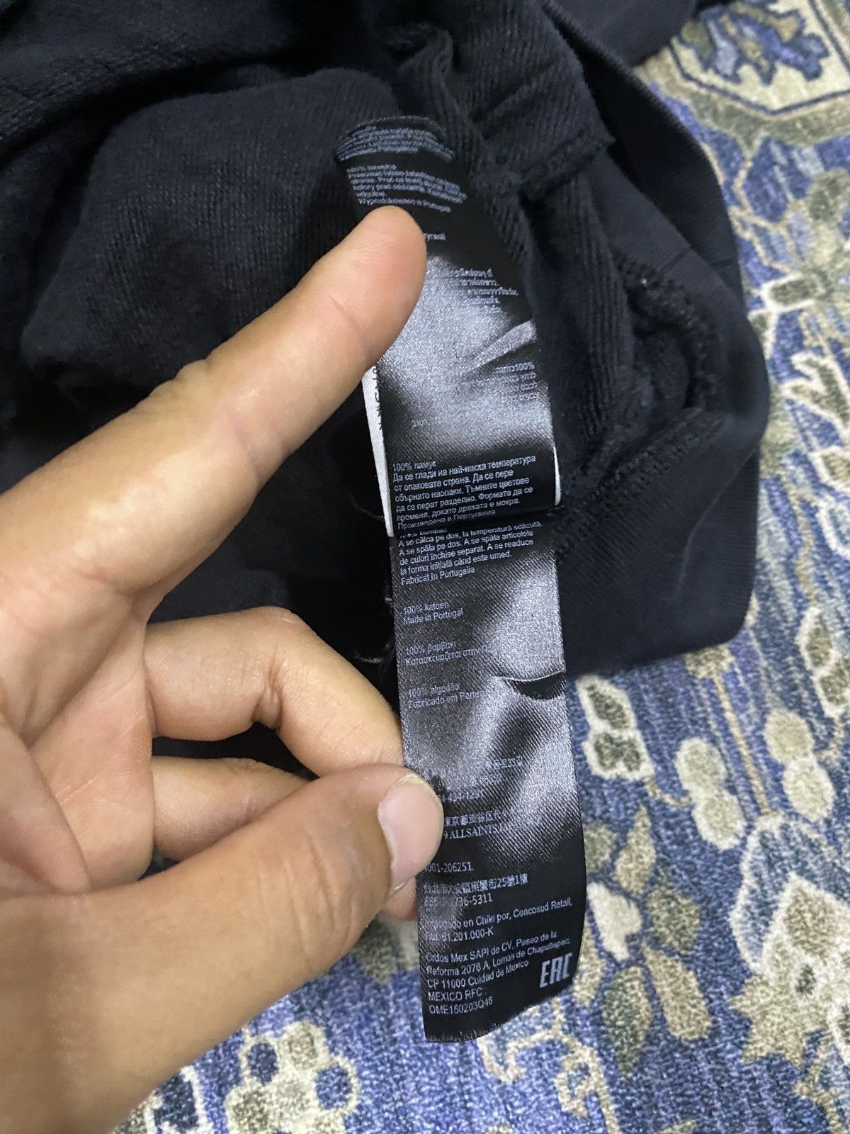 Allsaints All Saints Hoodie (Oversize) Size US S / EU 44-46 / 1 - 7 Thumbnail