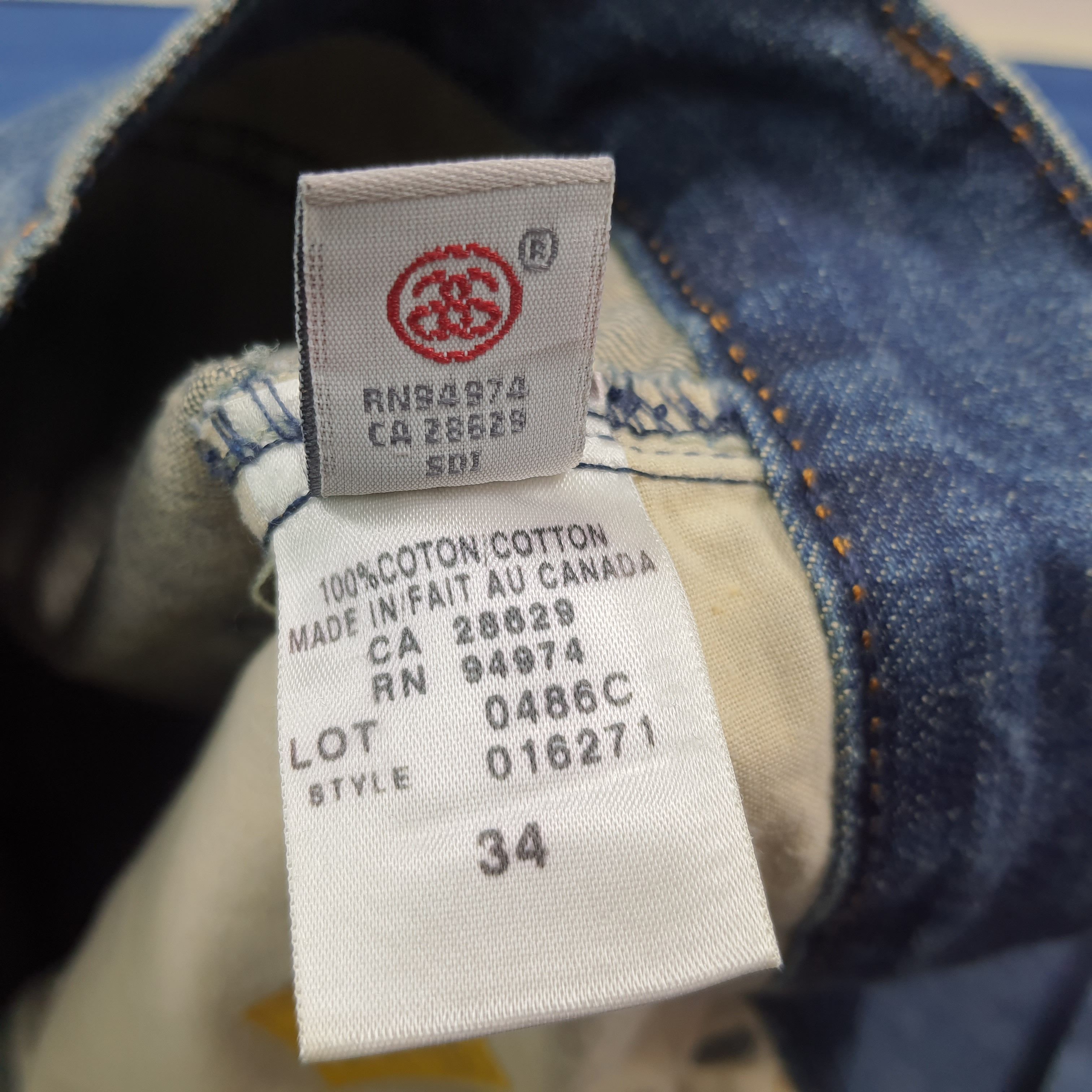 Stussy Vintage Stussy Streetwear Custom Logo Jeans C297N3 Size US 34 / EU 50 - 10 Thumbnail