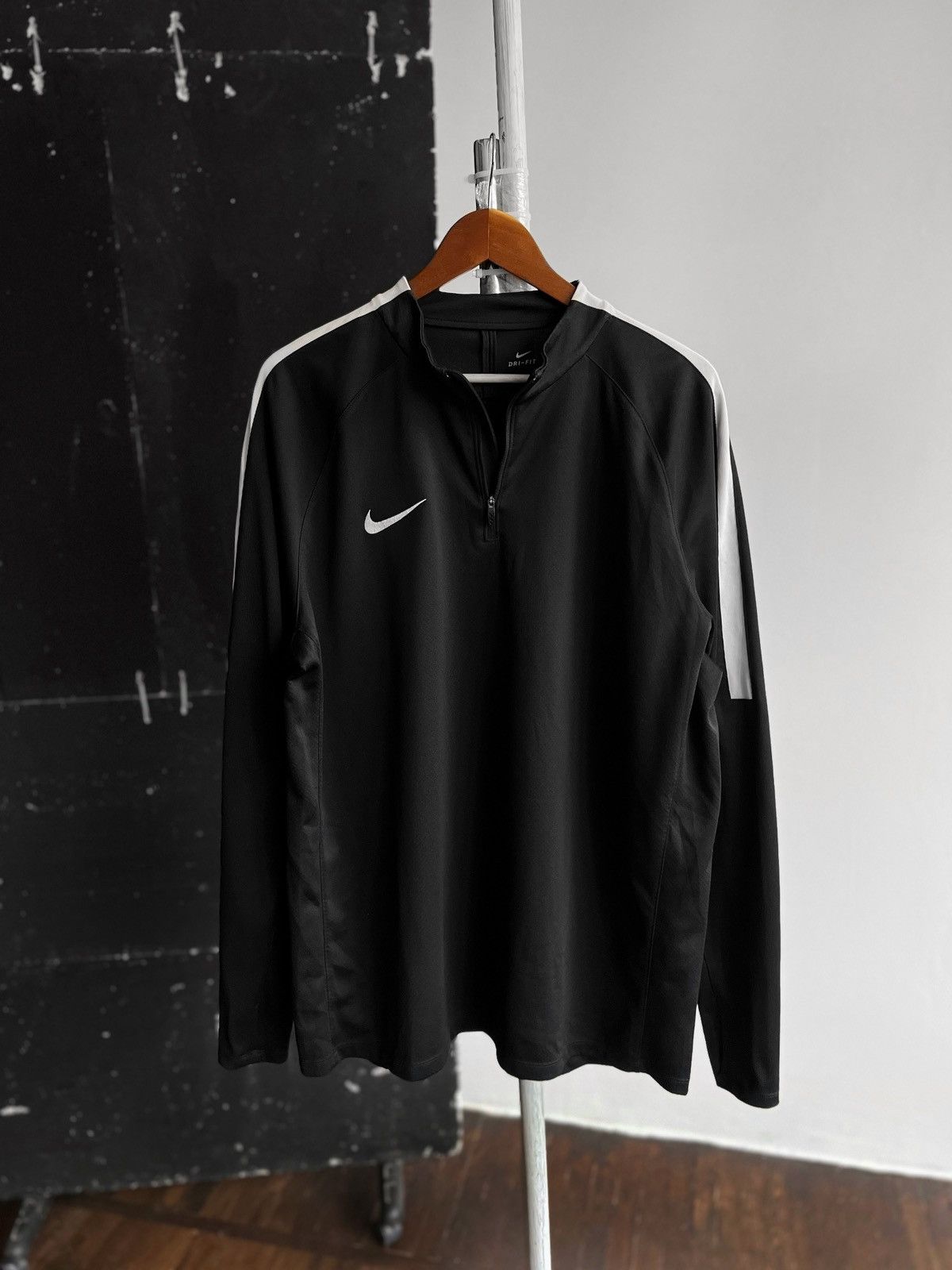 Nike Nike Dry Squad Drill Black Sport Jersey Shirt Long Sleeve Size US XXL / EU 58 / 5 - 1 Thumbnail