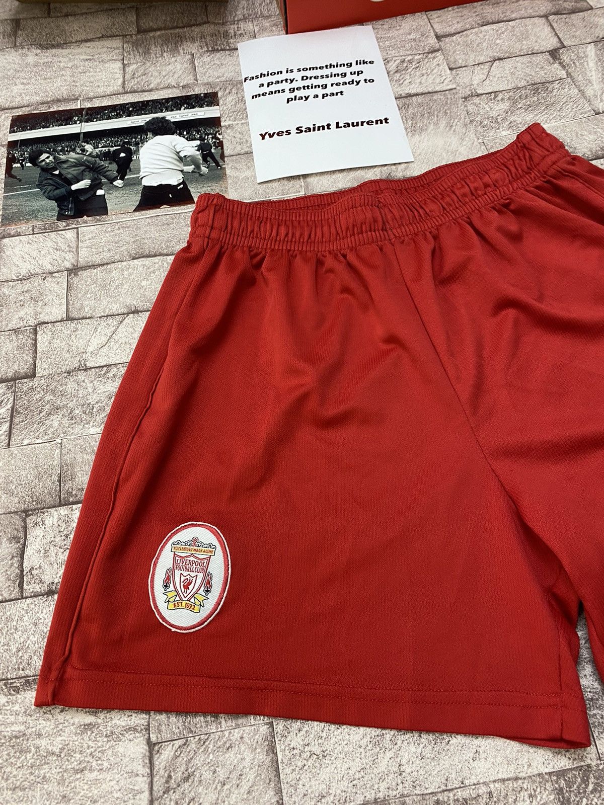 Reebok LIVERPOOL ENGLAND 1996/1998 FOOTBALL SOCCER SHORTS HOME Size US 34 / EU 50 - 3 Thumbnail