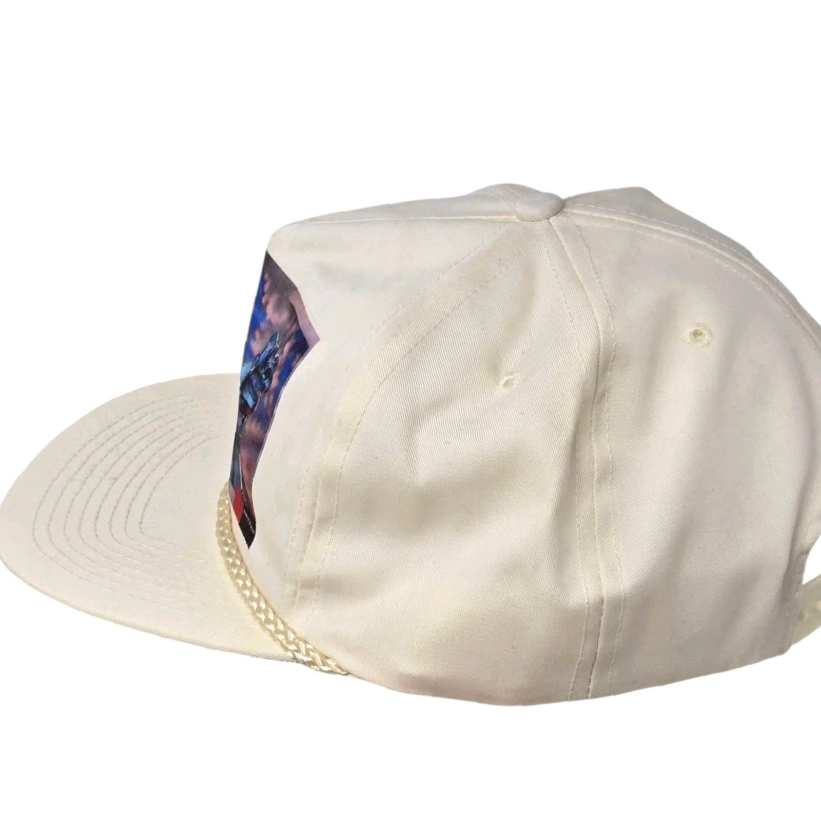 Vintage VINTAGE Mack Hat Snapback White Rope Printed READ Men Adjustable White Flexfit? Size ONE SIZE - 6 Thumbnail