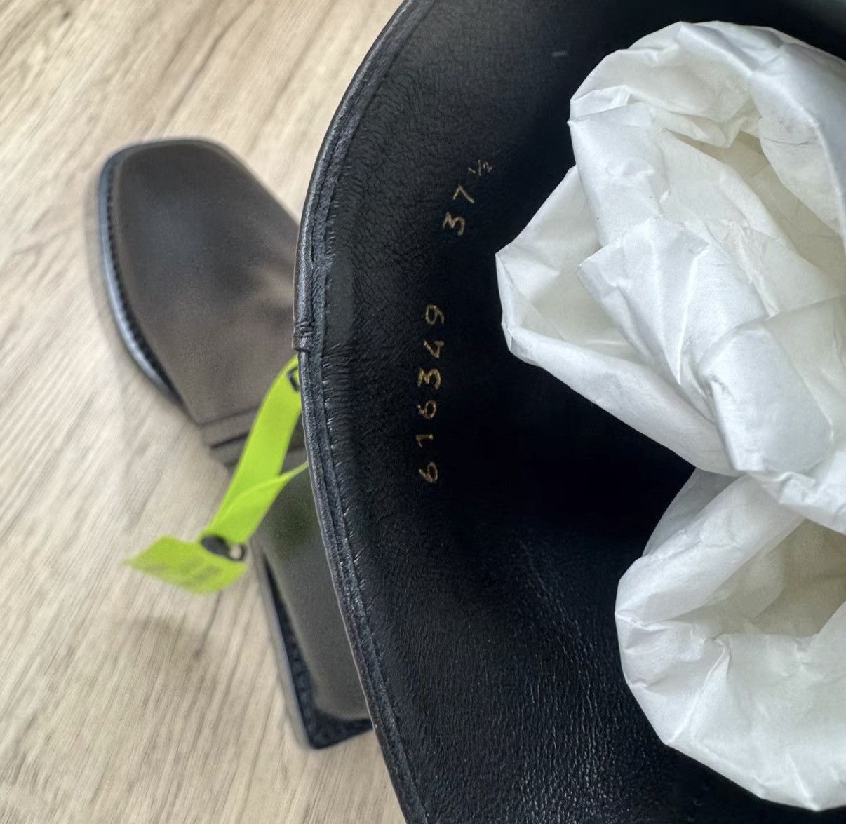Balenciaga Balenciaga Square-toe Double B Ankle Boots J41 Size US 7.5 / IT 37.5 - 7 Thumbnail