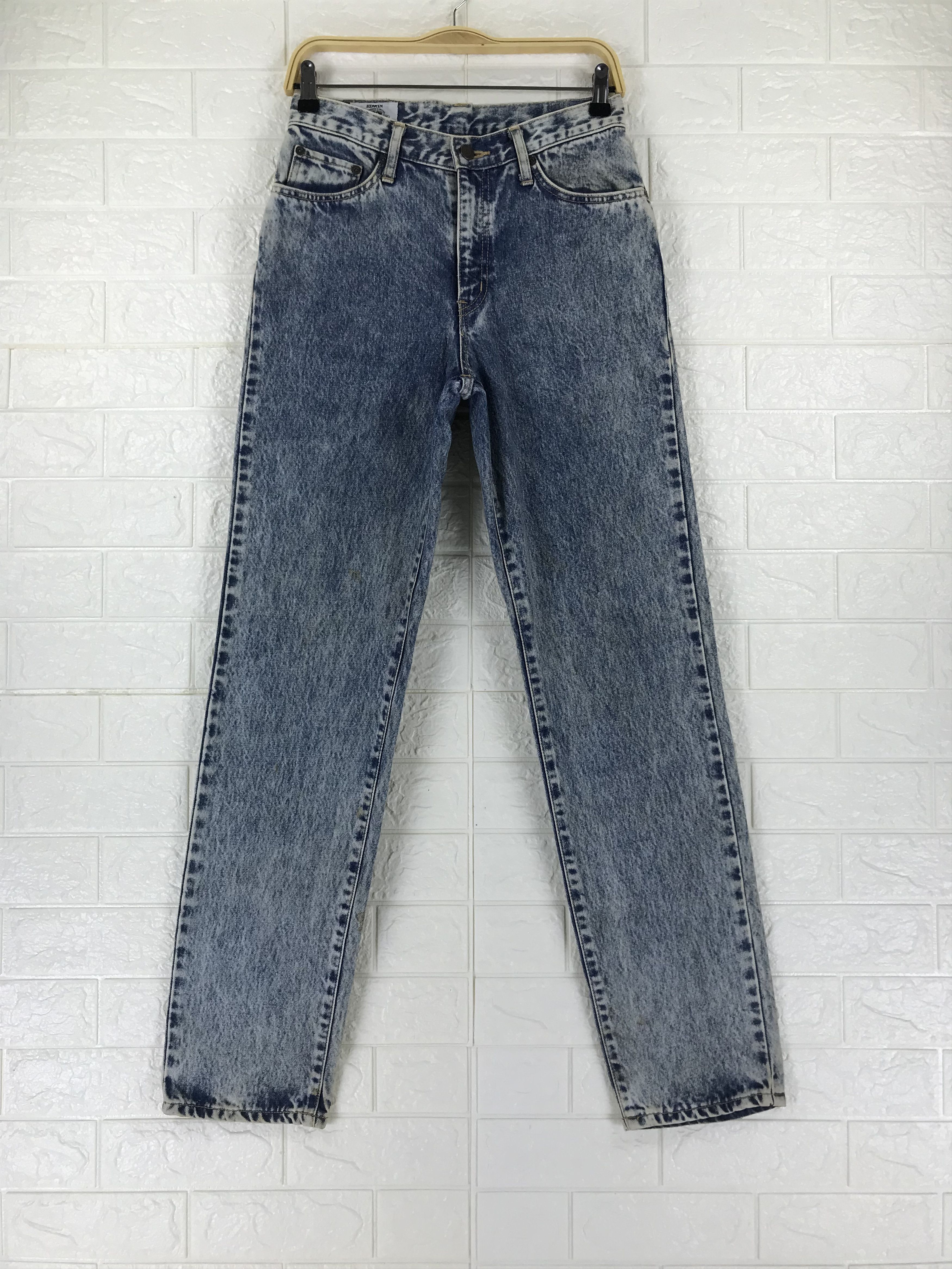 Edwin Vintage Edwin Acid Wash Jeans Size 28" / US 6 / IT 42 - 1 Thumbnail