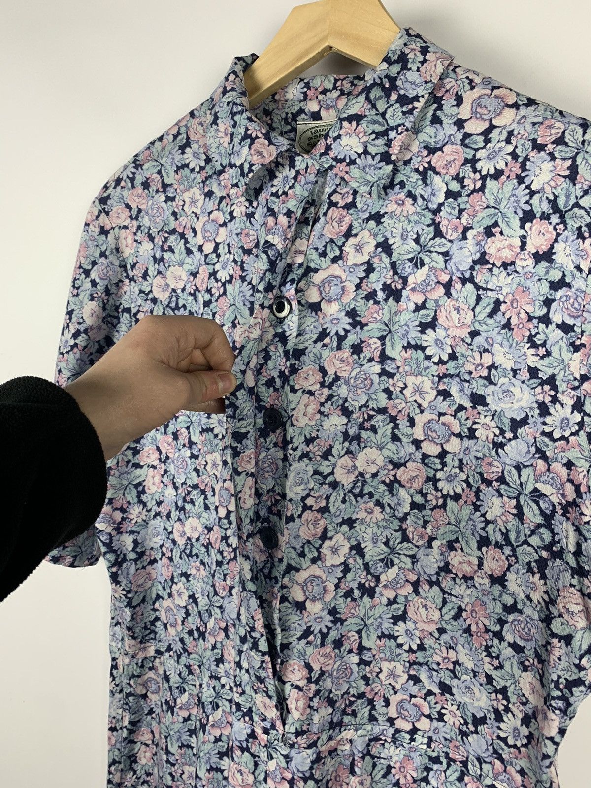 Laura Ashley Vintage Laura Ashley Women's Sz UK 16 Floral Edwardian Dress Size XL / US 12-14 / IT 48-50 - 10 Thumbnail