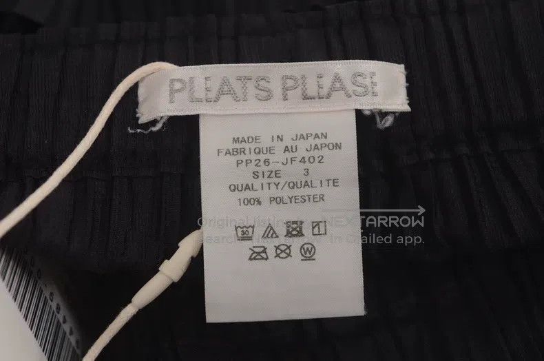Issey Miyake Issey Miyake size:3 Black Pants Size 31" - 3 Thumbnail