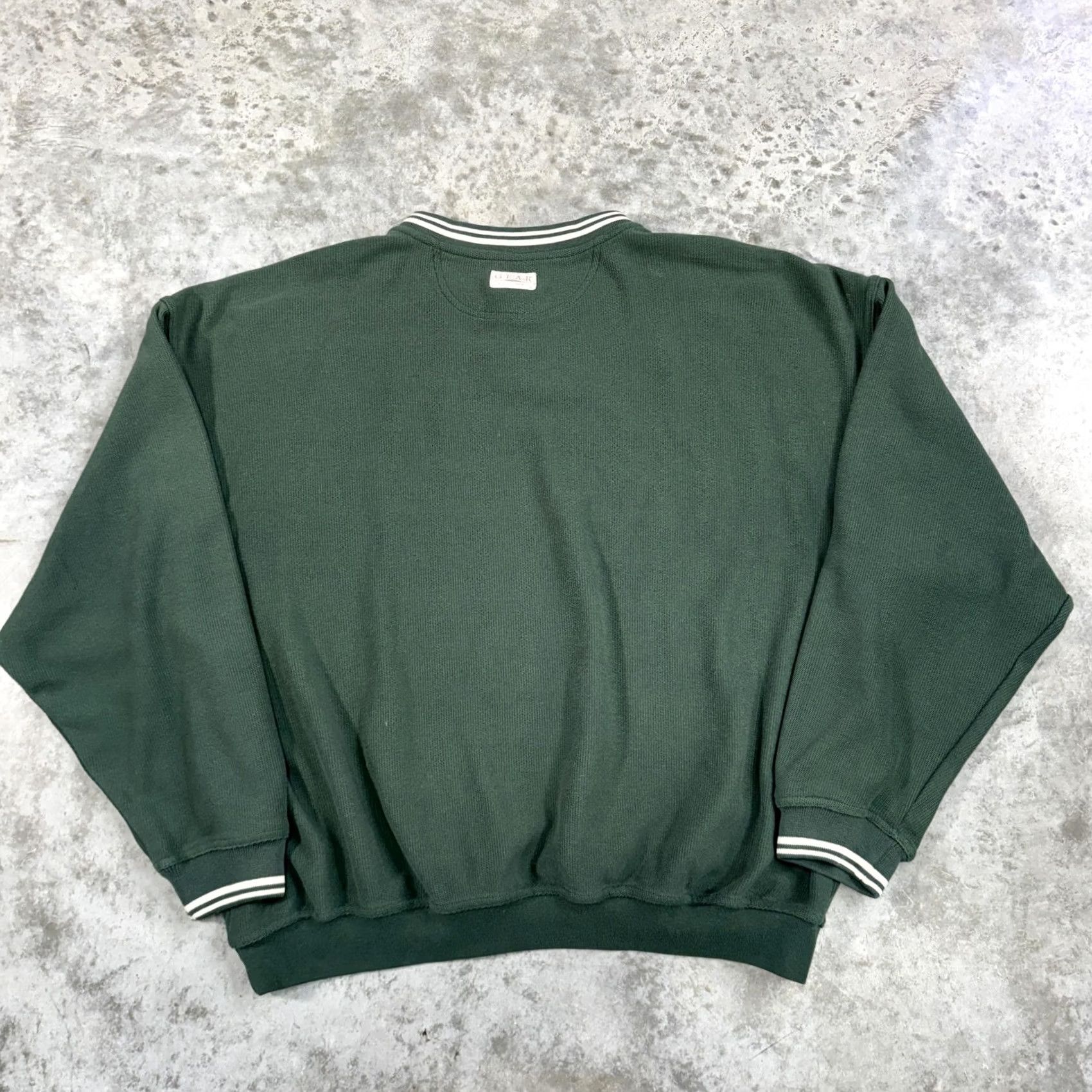 Vintage Vintage Gear For Sports Seattle Sweater Mens 2XL Green V Neck Pullover Sweatshirt 90s Tourist Size US XXL / EU 58 / 5 - 5 Thumbnail