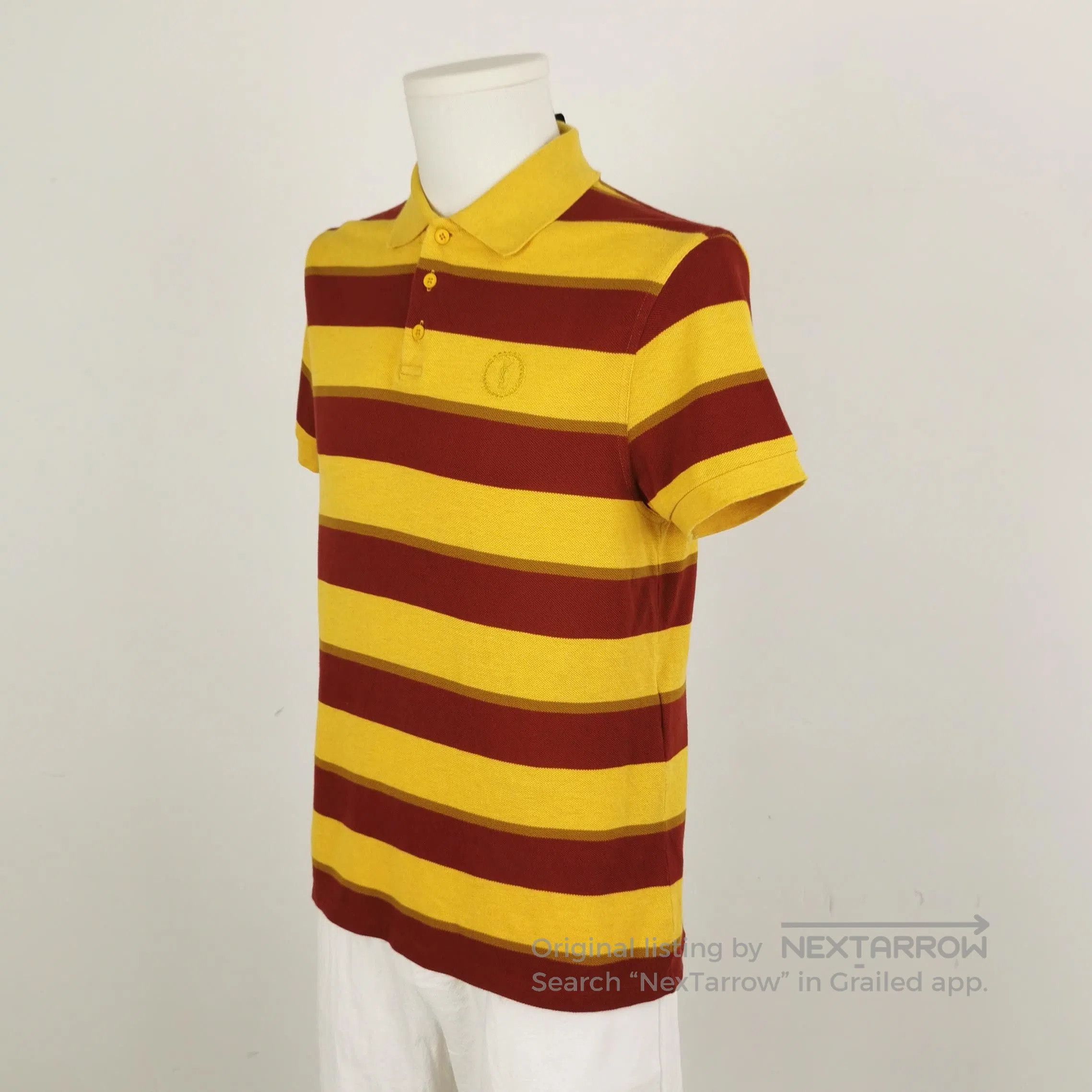 Saint Laurent Paris Saint Laurent Striped Polo T-shirt XS. Size US XS / EU 42 / 0 - 4 Thumbnail