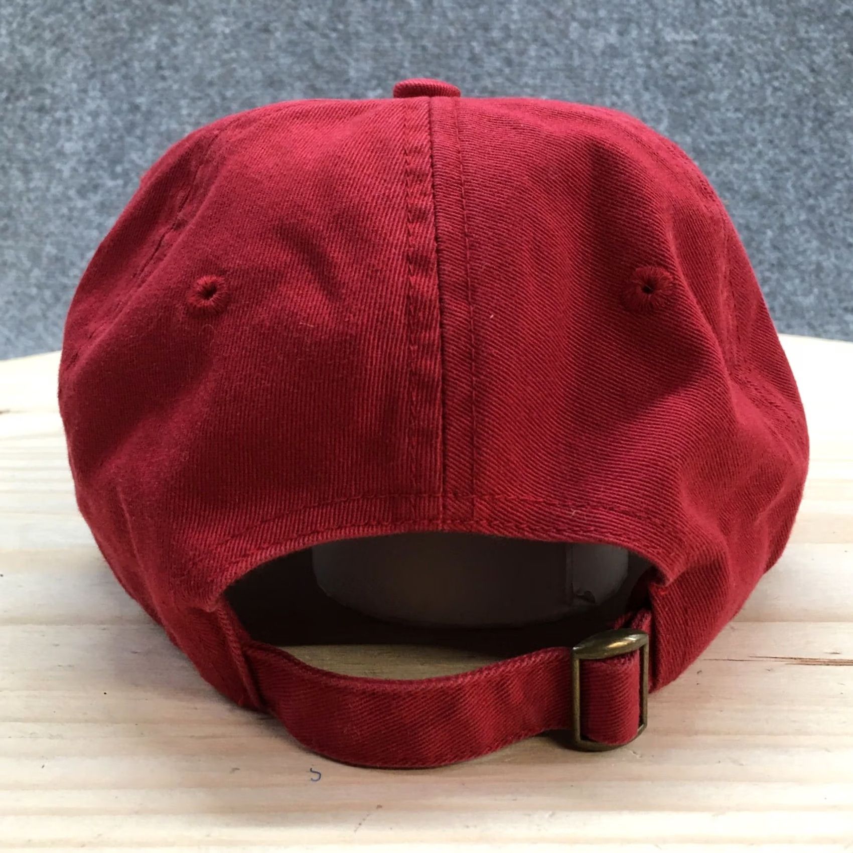 Vintage World of Masonry 08 Baseball Cap Hat Mens One Size Red Adjustable Embroidered Size ONE SIZE - 6 Thumbnail