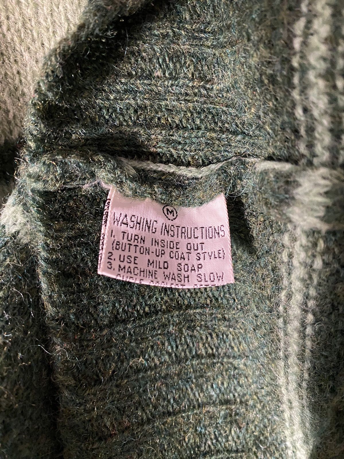 Vintage Vintage 1970s Shetland Wool Knit Size US M / EU 48-50 / 2 - 6 Thumbnail