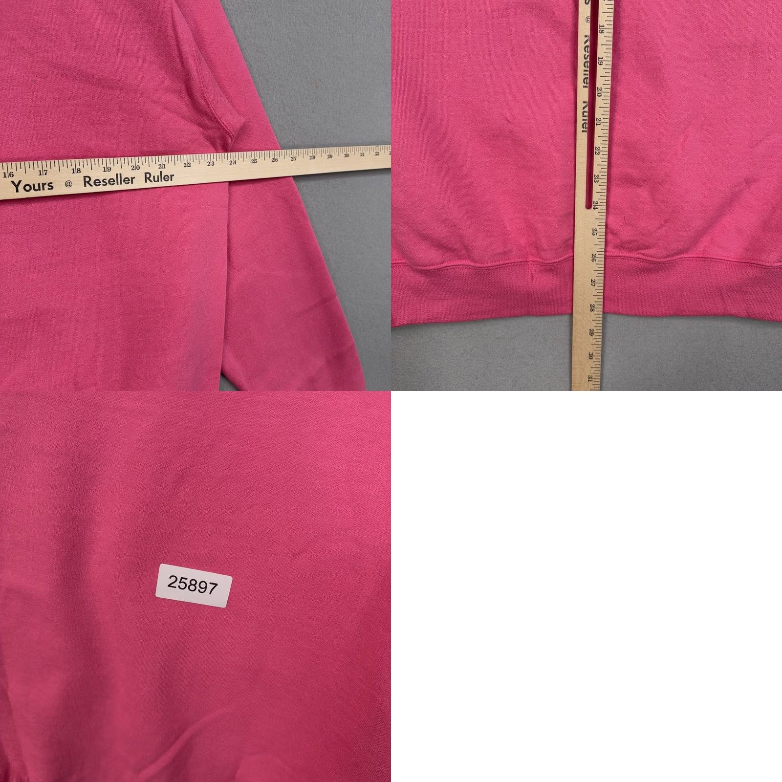 Champion Champion Fleece Sweatshirt - Pink Palm Beach Graphic - Large - Cotton/Polyester (Vintage) Size US L / EU 52-54 / 3 - 8 Thumbnail