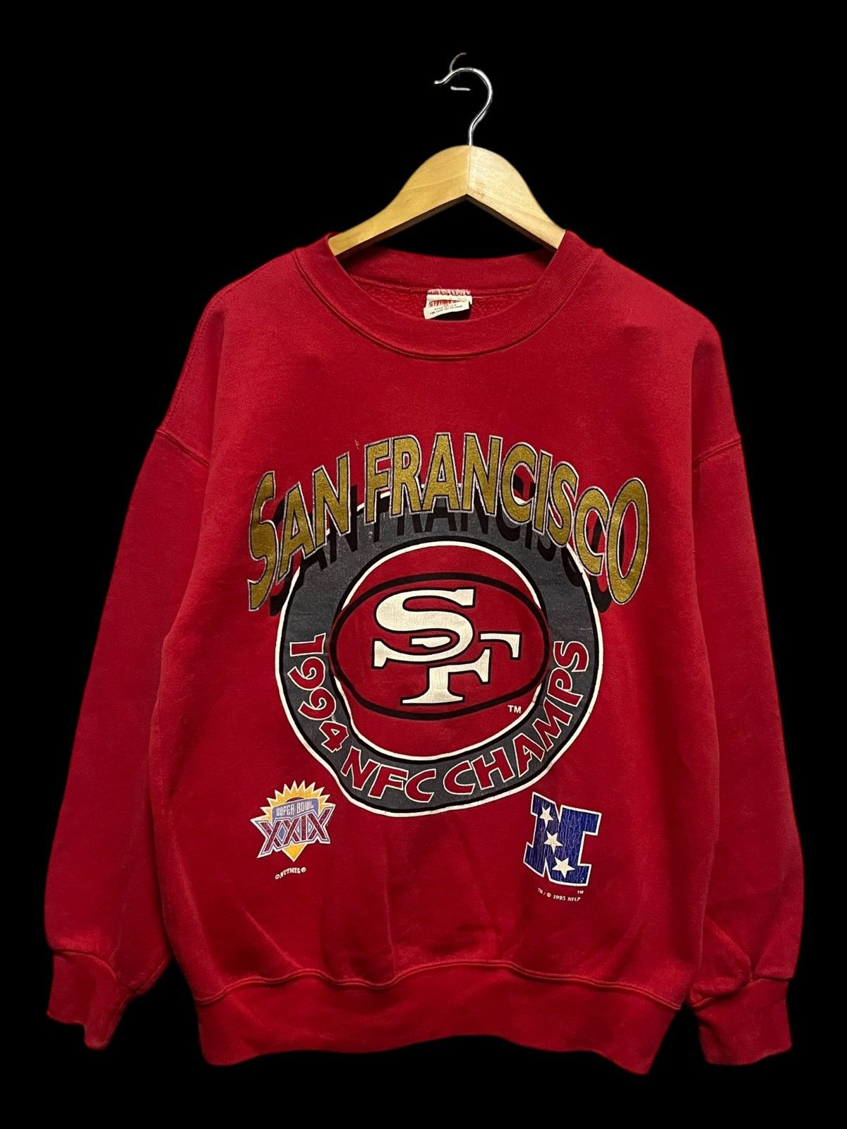 NFL Vintage 1994 San Francisco 49ers Sweatshirt Size US M / EU 48-50 / 2 - 1 Thumbnail