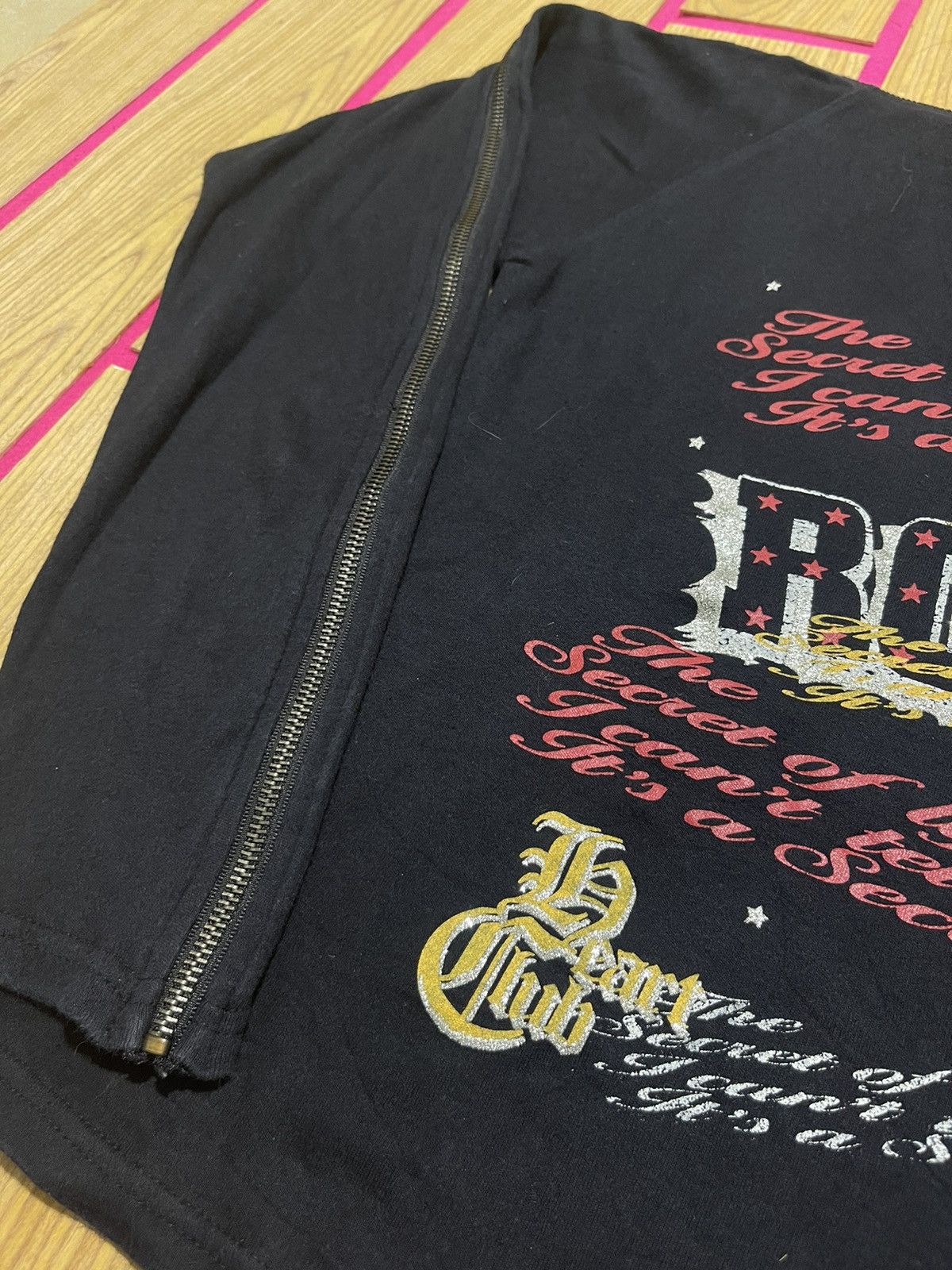 If Six Was Nine TRIPLE RUND Y2K long sleeve t-shirt with zippered ape style Size M / US 6-8 / IT 42-44 - 4 Thumbnail