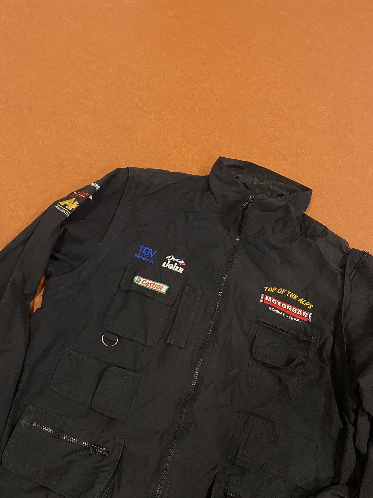 Vintage Nylon Racing Jacket 2in1 Jacket BMW F1 Motorsport streatwear Size US XL / EU 56 / 4 - 4 Thumbnail