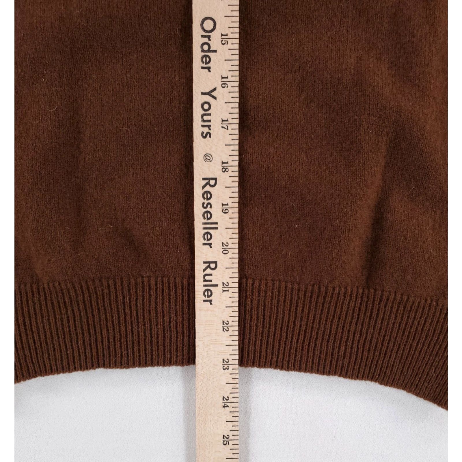Vintage VINTAGE Glen Abbey Sweater Long Sleeve Mens M Wool Brown 60s 70s Pullover - 100% Wool Size US M / EU 48-50 / 2 - 5 Thumbnail