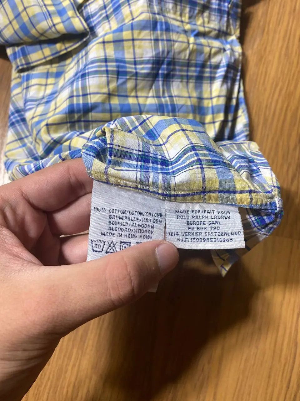 Polo Ralph Lauren RALPH LAUREN black & white plaid classic fit flannel shirt Size US M / EU 48-50 / 2 - 15 Thumbnail