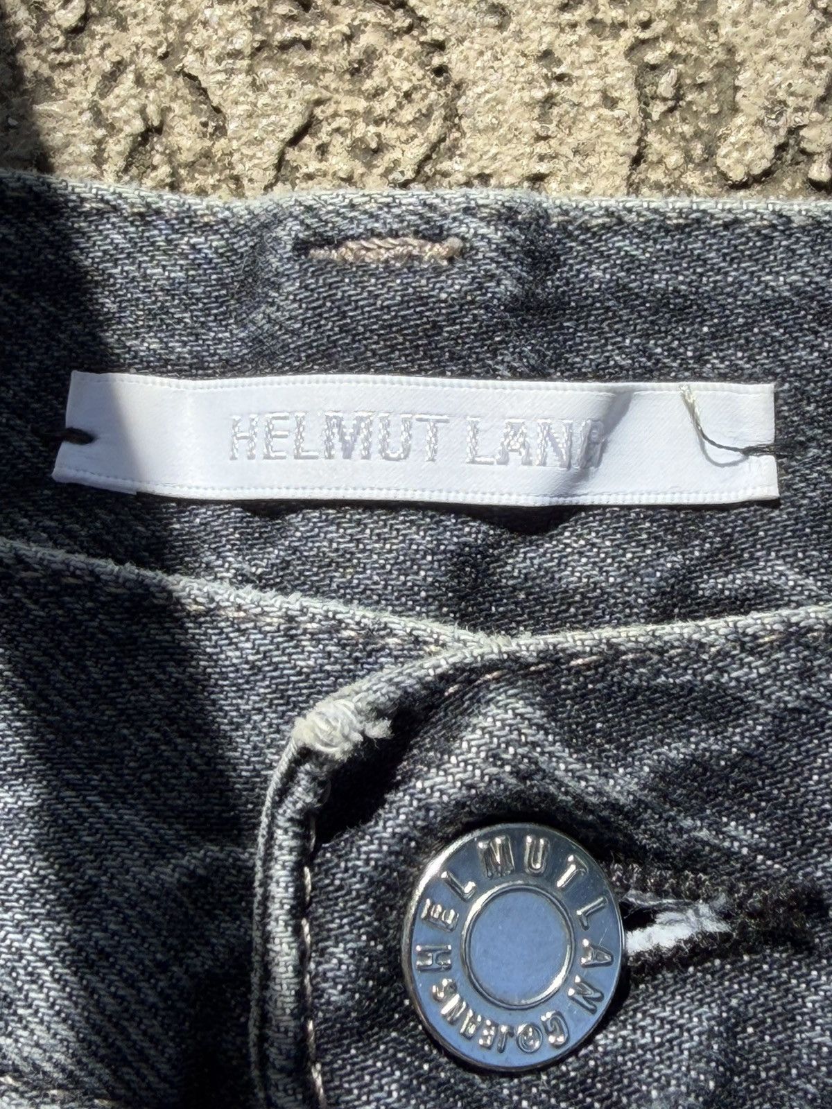Helmut Lang Helmut Lang Embroided Hemmed Jeans. Very rare Size US 30 / EU 46 - 6 Thumbnail