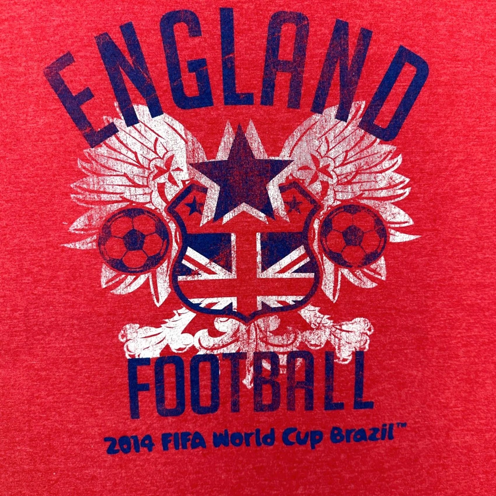 Old Navy England Football FIFA World Cup T-Shirt Mens 2XL Red Crewneck Tee Old Navy NEW Size US XXL / EU 58 / 5 - 7 Thumbnail