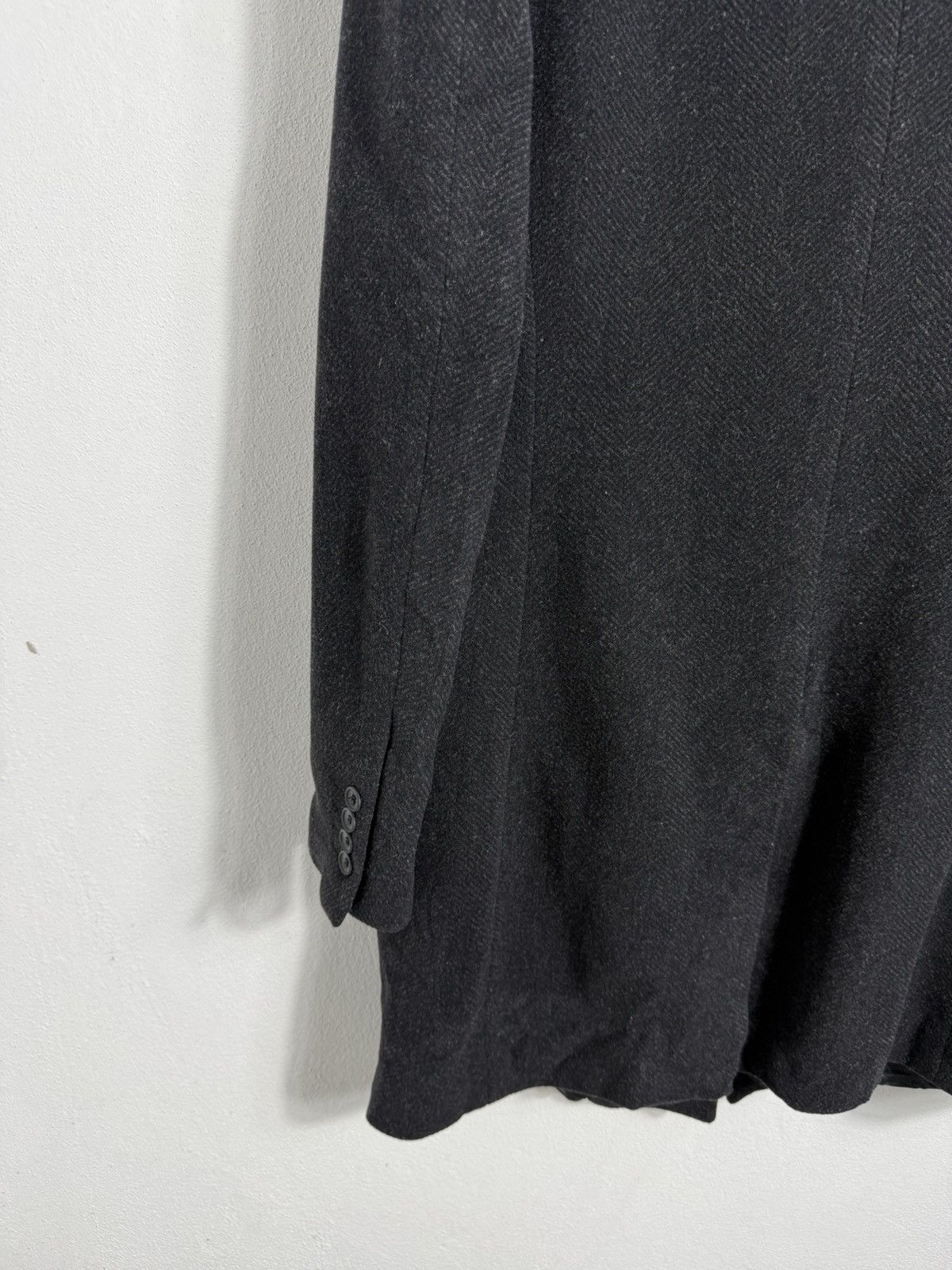 Dolce & Gabbana Dolce & Gabbana Herigbone Long Coat Japan Market Only Rare Size US M / EU 48-50 / 2 - 11 Thumbnail