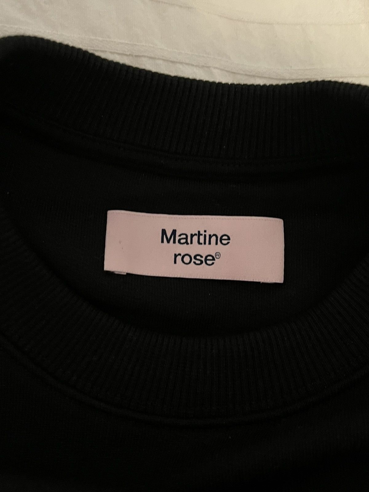 Martine Rose Martine Rose Logo Crewneck Size US S / EU 44-46 / 1 - 2 Thumbnail