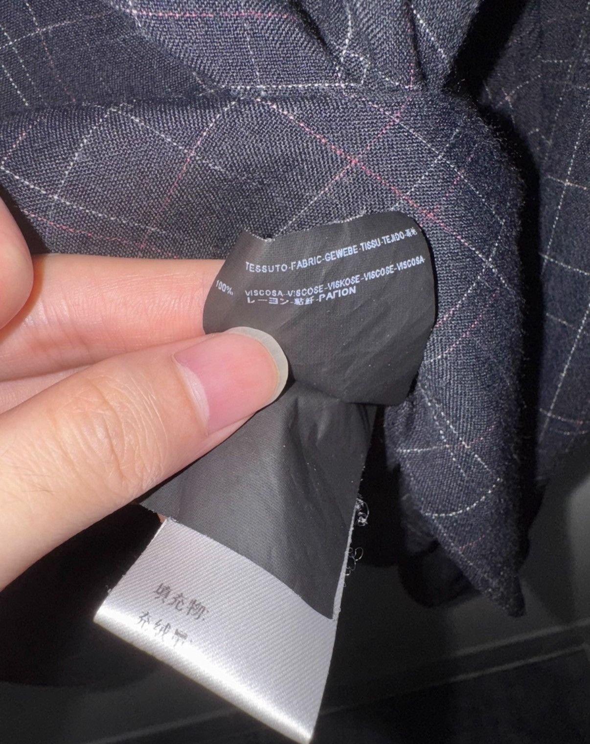 Saint Laurent Paris SLP) 14FW Runway Cuban Collar Silk Black Slub Texture Shirt Size US L / EU 52-54 / 3 - 7 Thumbnail