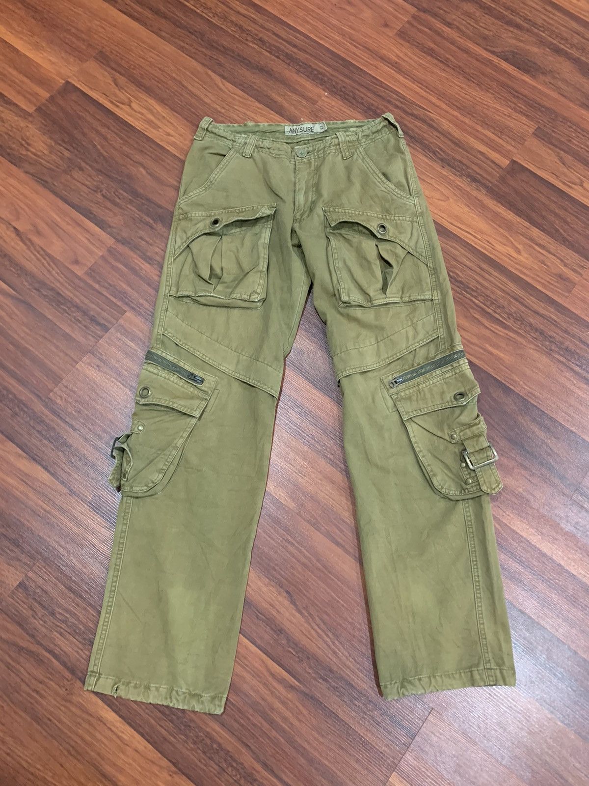 Abercrombie & Fitch Abercrombie & Fitch Cargo Pants Size US 30 / EU 46 - 2 Thumbnail