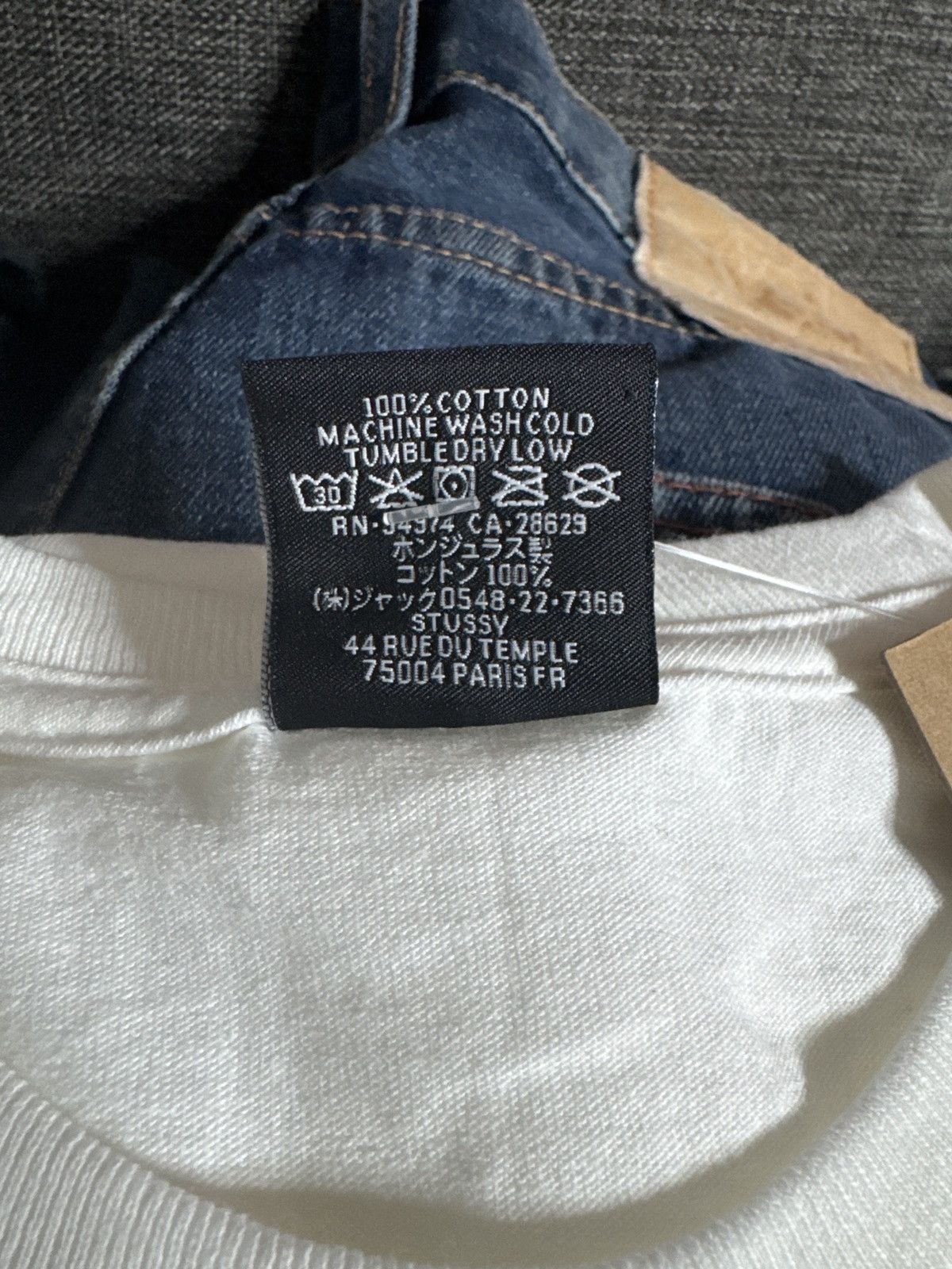 Stussy Stussy Basic Stock New York Tee New With Tags SHIPS FAST Size US XL / EU 56 / 4 - 5 Thumbnail