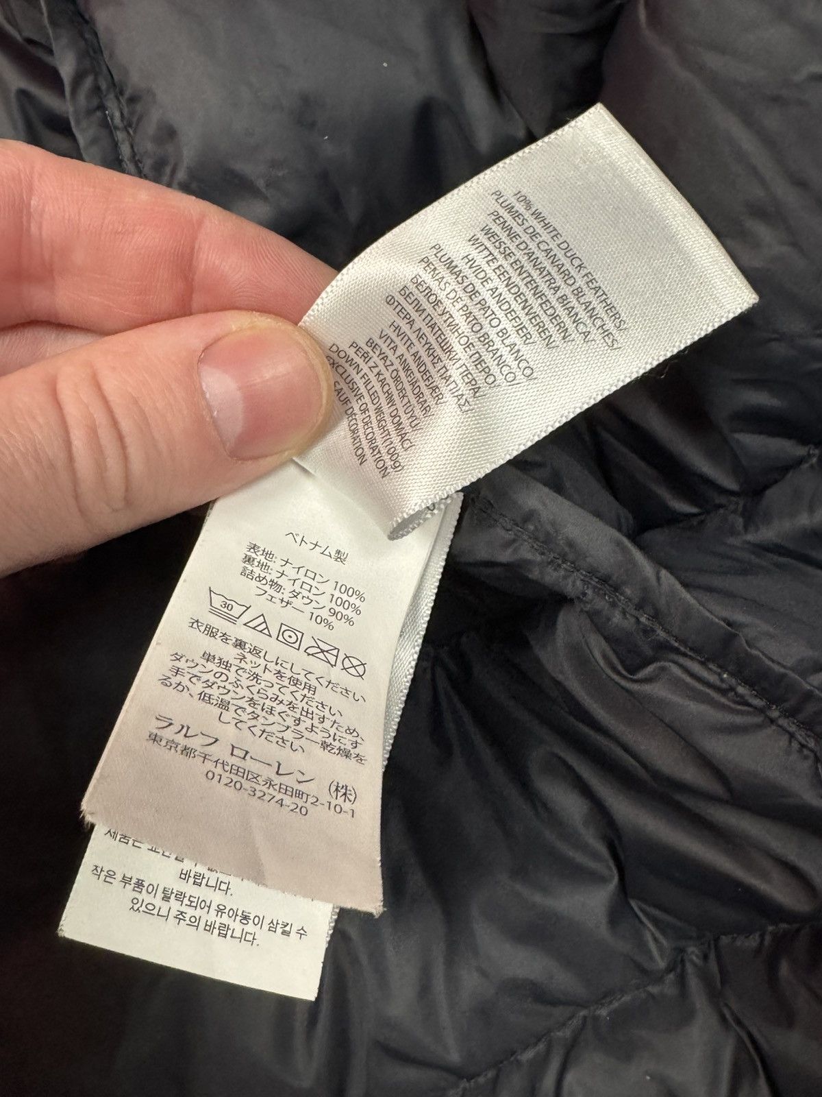 Polo Ralph Lauren Polo Ralph Lauren Micro Puffer Down Jacket Size XL-XXL Size US XXL / EU 58 / 5 - 9 Thumbnail