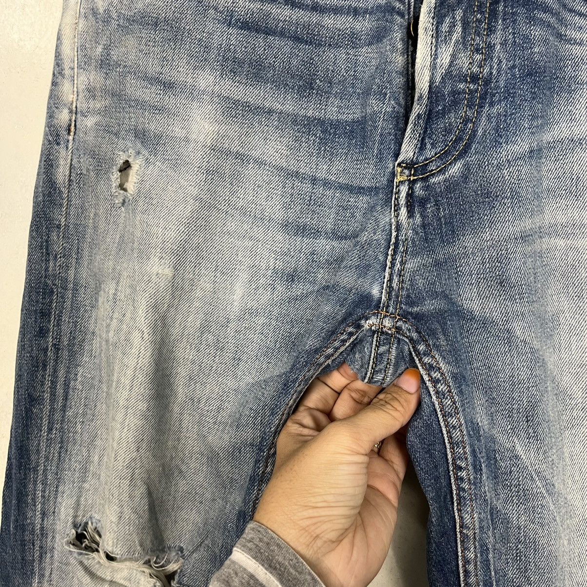 DENHAM Vintage Denham Japan Utility Distressed Denim Jeans Size US 30 / EU 46 - 9 Thumbnail