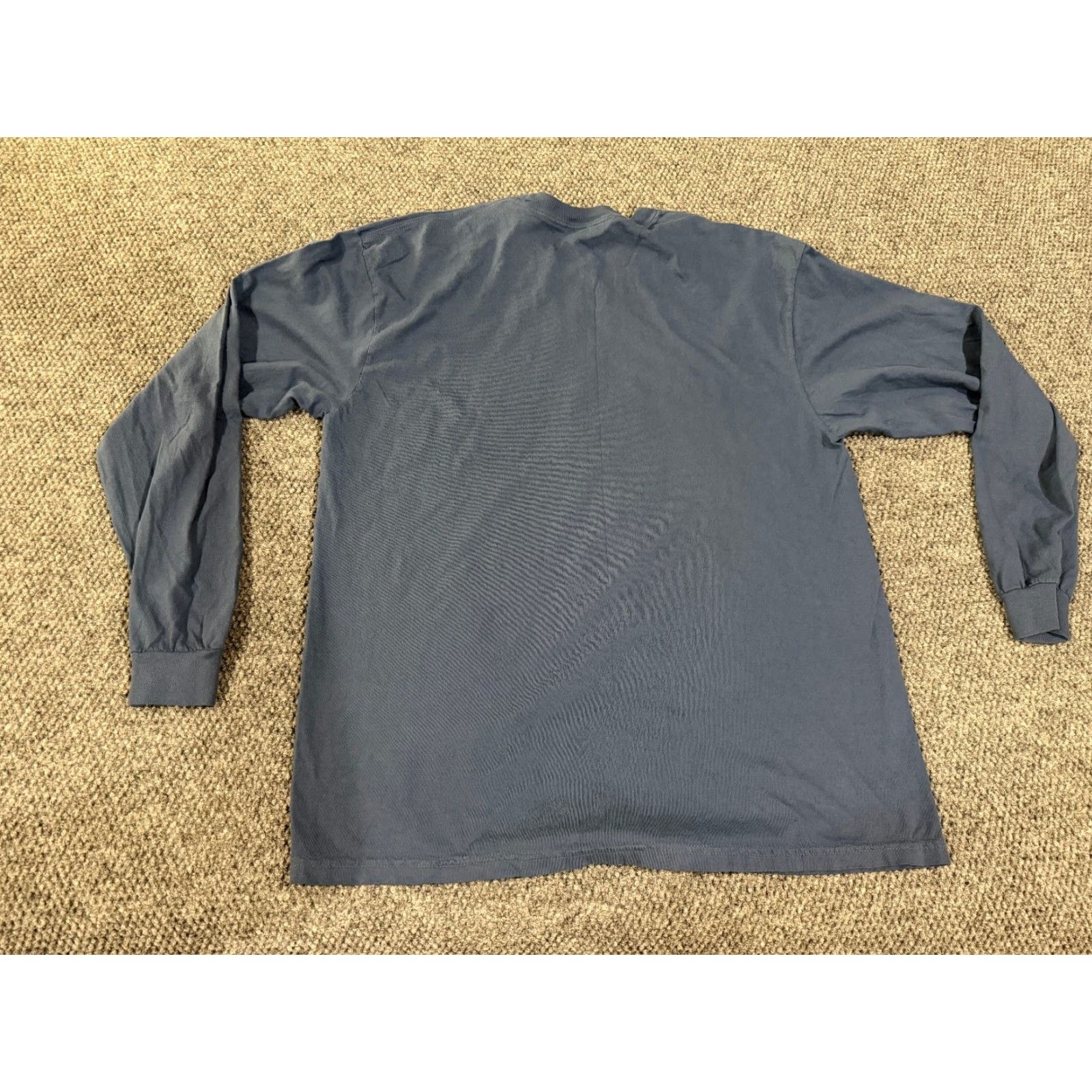 Comfort Colors Comfort Colors T-Shirt Mens XL Blue Mountain Long Sleeve Graphic Hiking Size US XL / EU 56 / 4 - 6 Thumbnail