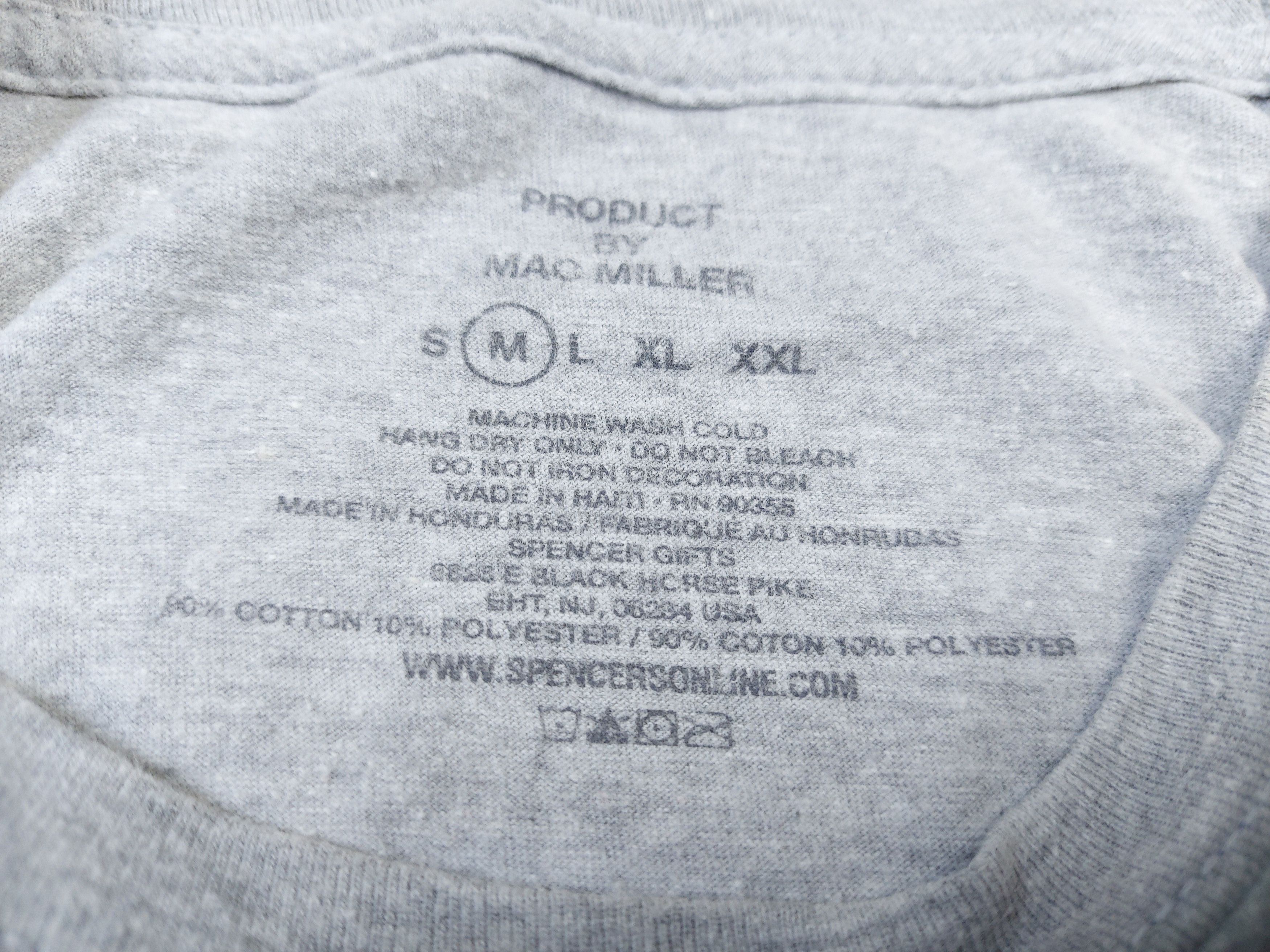 Mac Miller Mac Miller Swimming Album Music Promo Official Merch TEE Size US M / EU 48-50 / 2 - 6 Thumbnail