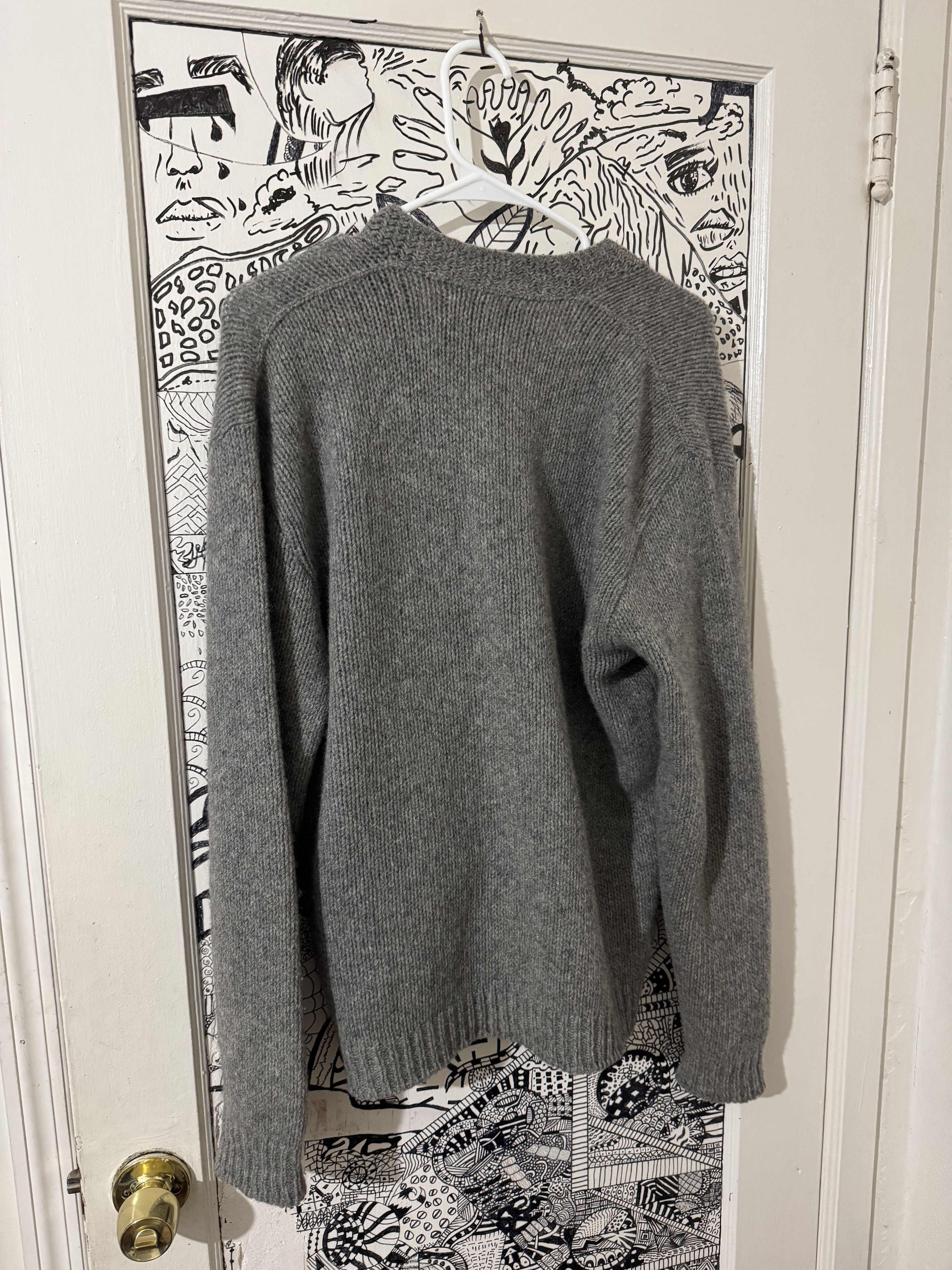 Vintage Vintage Manhattan Mohair Cardigan (Kurt Cobain) | Grailed