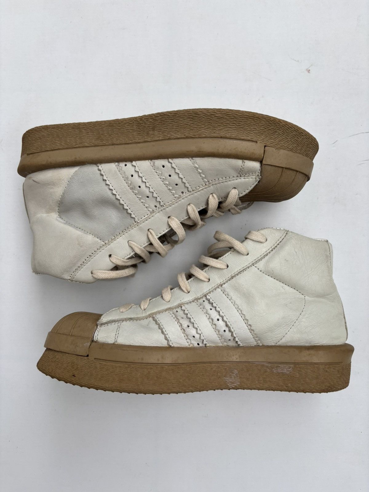 Adidas × Rick Owens AW16 Milk Mastodon Pro Model Size US 8 / EU 41 - 2 Thumbnail