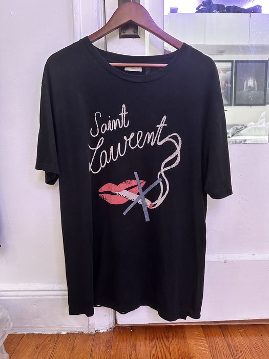 Saint Laurent Paris No Smoking Shirt Logo | Grailed