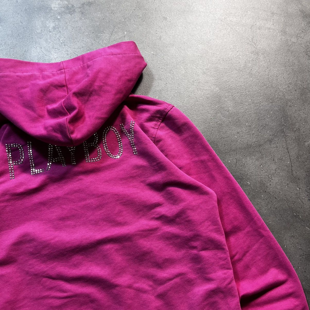 Playboy Vintage Y2K 2000s Playboy Bunny Big Logo Zip Hoodie Womens Size US S / EU 44-46 / 1 - 11 Thumbnail