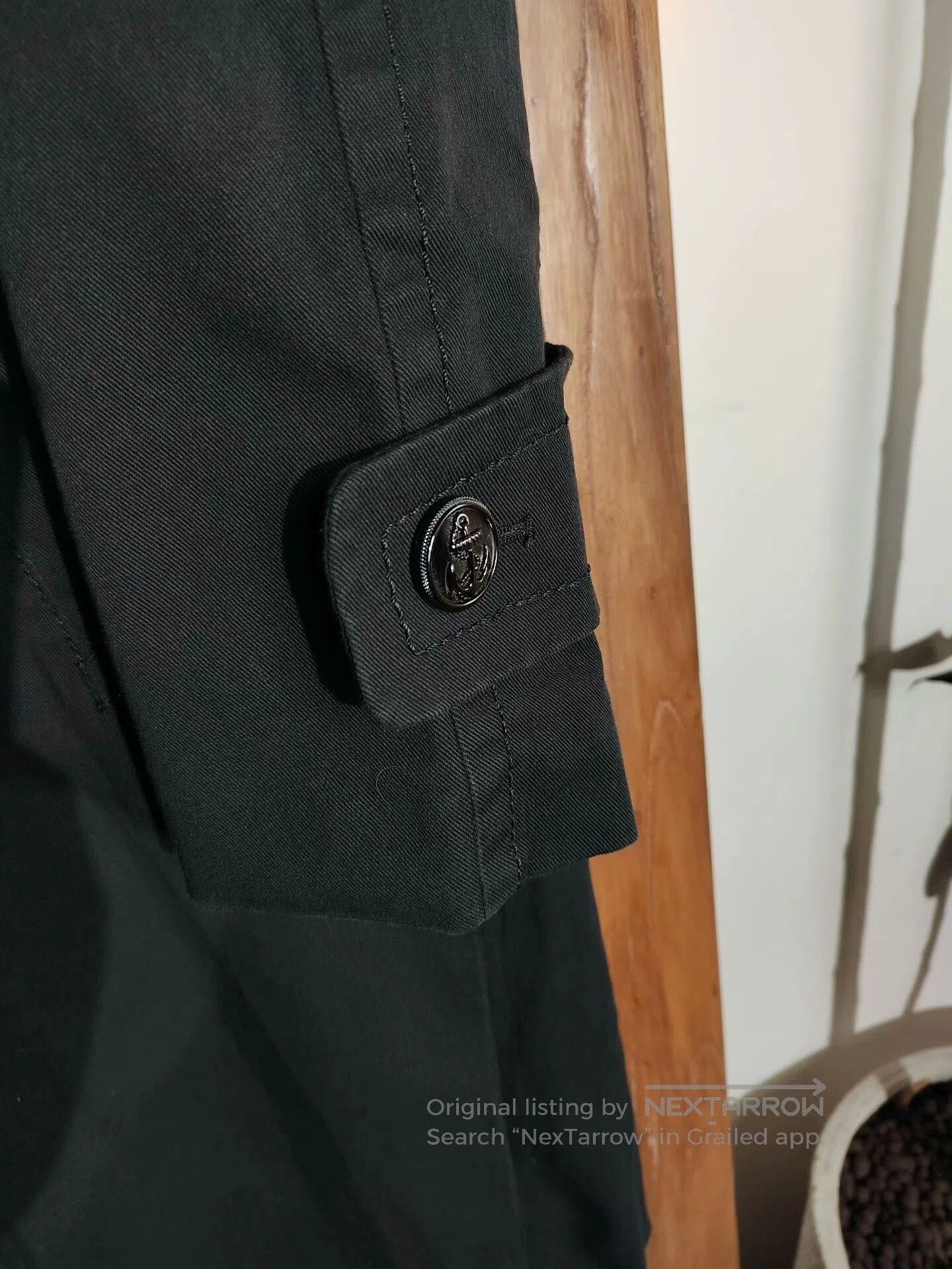 Sacai Sacai Black Classic Men's Trench Coat. Size US M / EU 48-50 / 2 - 7 Thumbnail