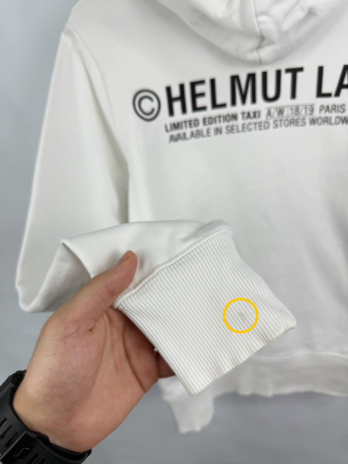Helmut Lang 🇺🇸 Y2K Helmut Lang Limited Edition Taxi Hoodie AW18/19 Paris Size US S / EU 44-46 / 1 - 15 Thumbnail