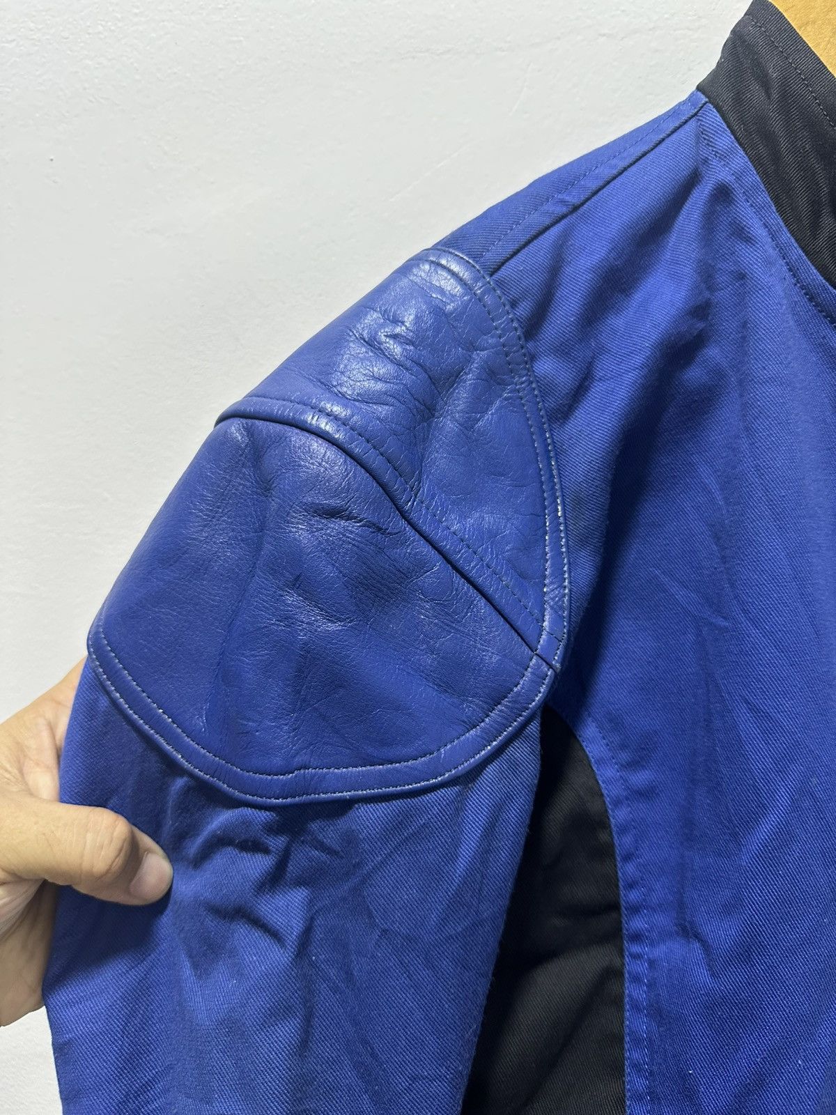 Sports Specialties Vintage Kushitani Cropped Jacket Leather Padding Design Size US S / EU 44-46 / 1 - 6 Thumbnail