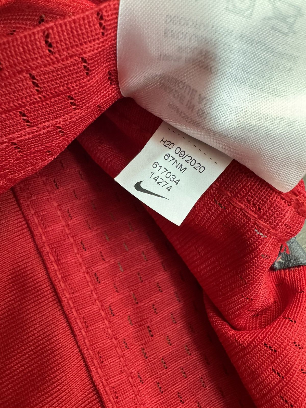Nike San Francisco 49ers Trey Lance 5 NFL Factory Misprint Jersey Size US XL / EU 56 / 4 - 5 Thumbnail