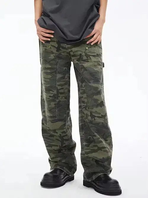 fade washed carpenter skate pants