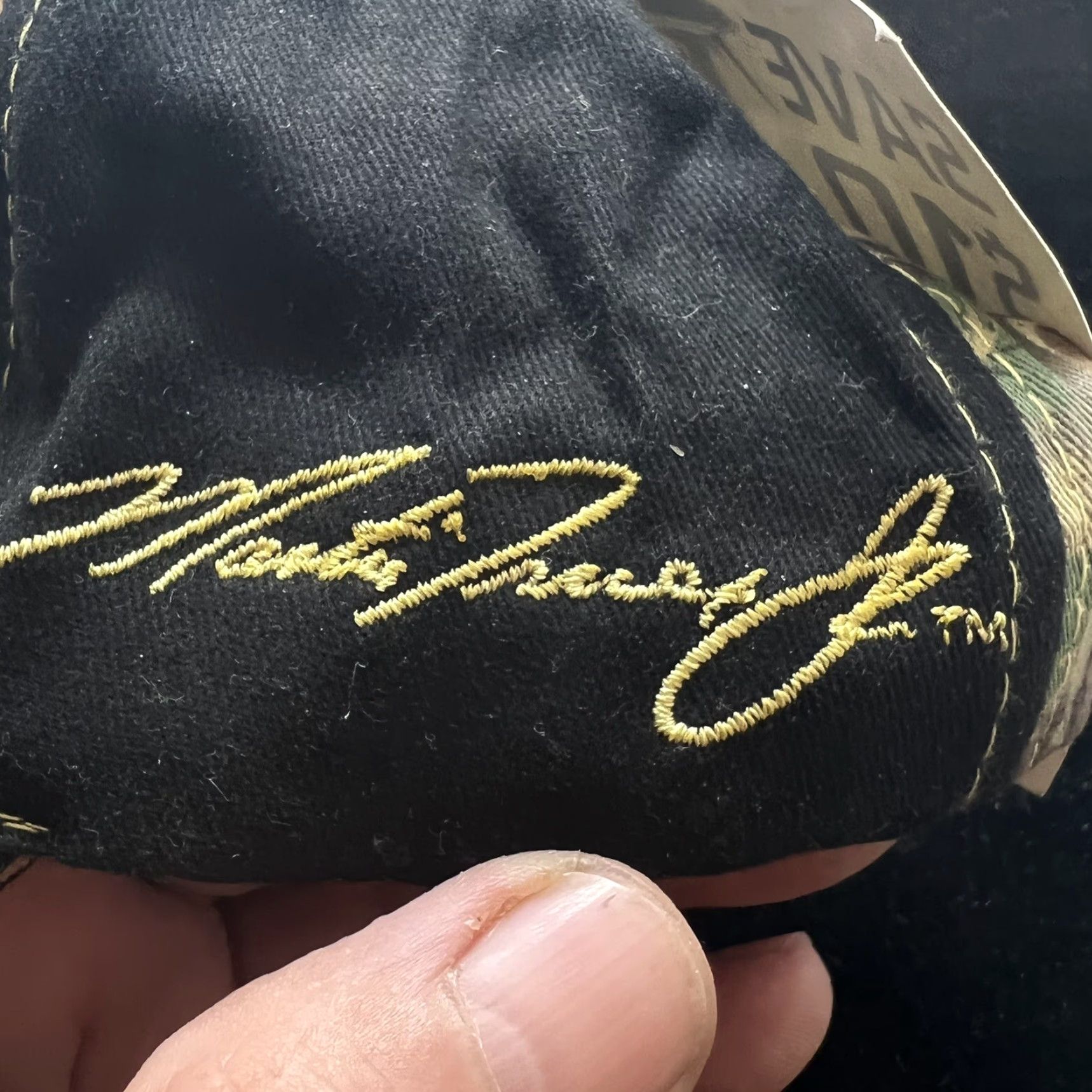 NASCAR VINTAGE Napa Racing Baseball Cap Hat Martin Truex Jr #56 Adjustable White Black Camo One Size Mens Size ONE SIZE - 7 Thumbnail