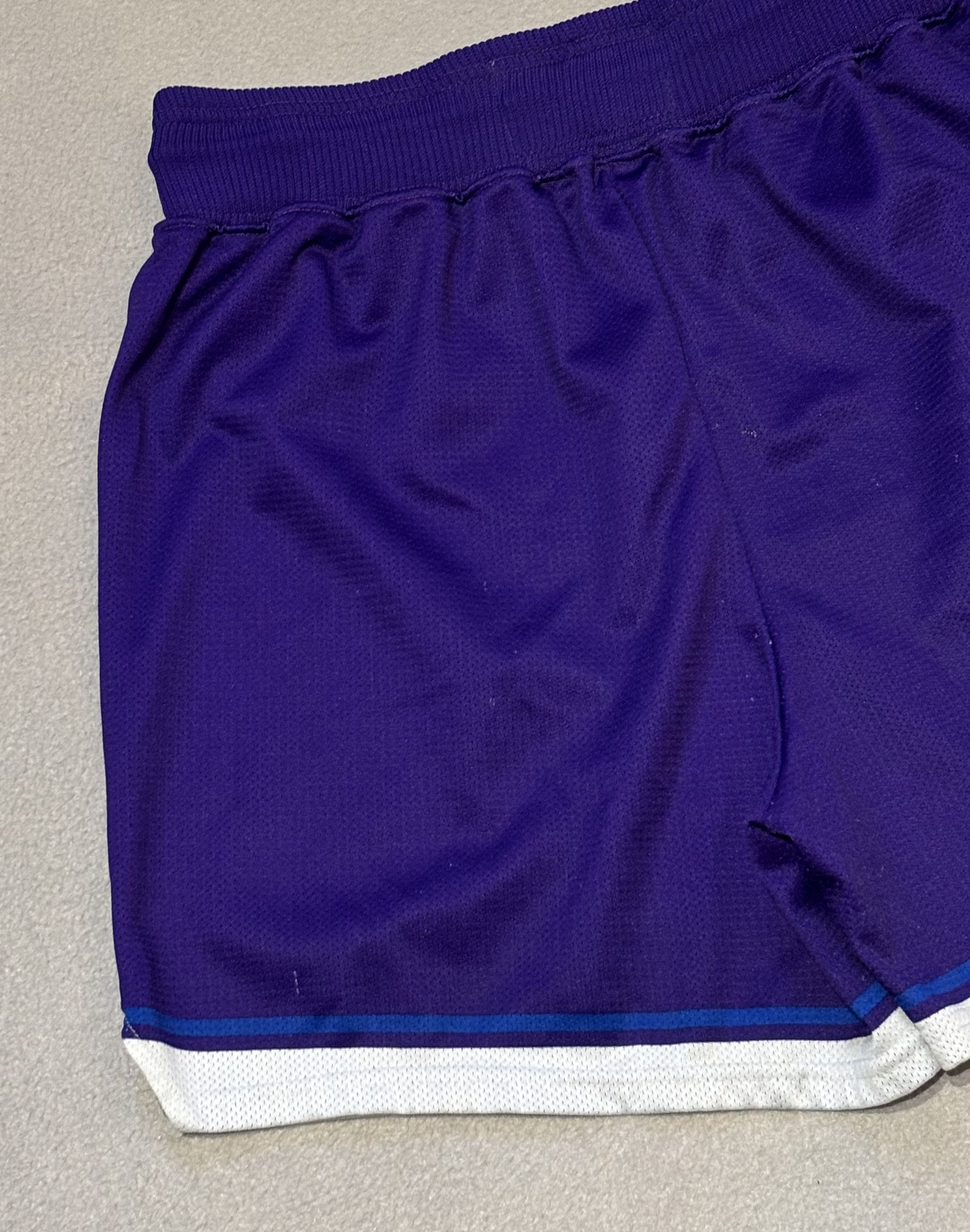 Champion Charlotte Hornets 90s Champion NBA Vintage Basketball Shorts Size US 35 - 14 Thumbnail