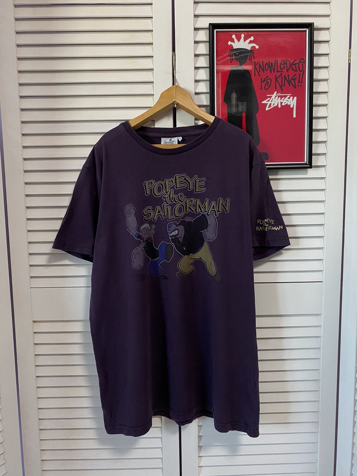 Cartoon Network × Universal Studios T-Shirt Tee Popeye The Sailorman Trademark Size US M / EU 48-50 / 2 - 1 Thumbnail