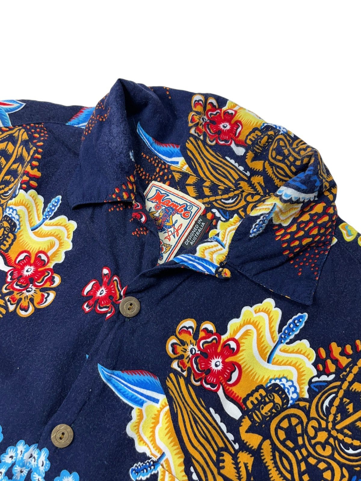 Mambo Vintage Mambo Loud Shirts Button Up Shirt Hawaii Native Size US S / EU 44-46 / 1 - 5 Thumbnail