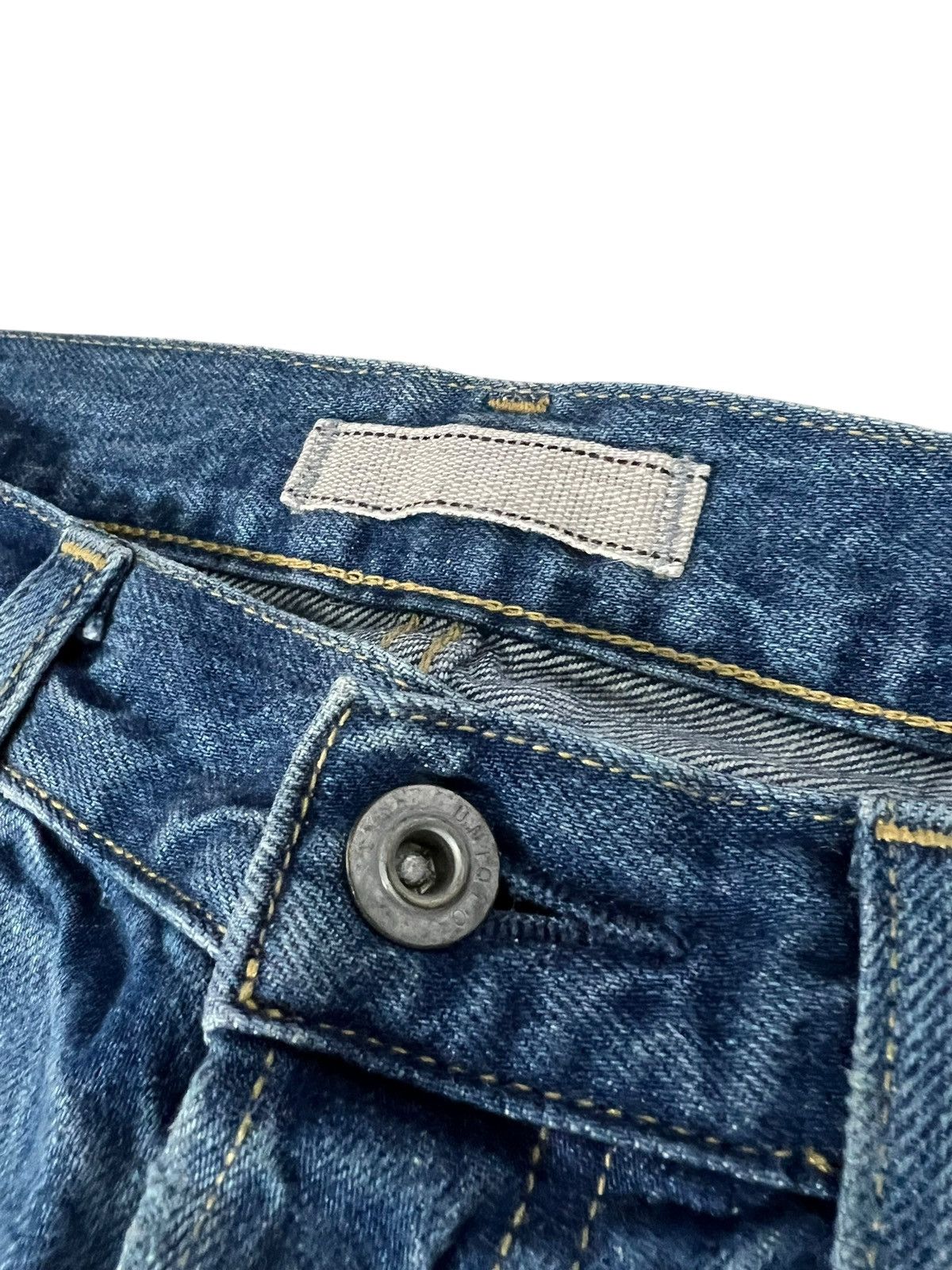 Japanese Brand Vintage Japanese Brand Selvedge Distress Denim Jean Size US 31 - 10 Thumbnail